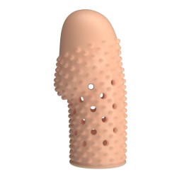 PRETTY LOVE - GEEK'S PENIS SLEEVE GET YOUR PENIS THICKER NATURAL COLOR