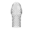 PRETTY LOVE - GEEK'S PENIS SLEEVE GET YOUR PENIS THICKER TRANSPARENT
