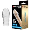 PRETTY LOVE - HOTTT PENIS SLEEVE GET YOUR PENIS THICKER TRANSPARENT