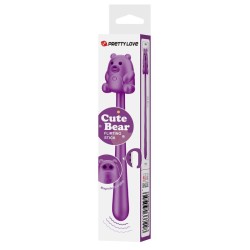 PRETTY LOVE - CUTE BEAR FLIRTING STICK RECHARGEABLE VIBRATOR
