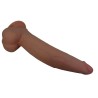 PRETTY LOVE - CUTHBERT REALISTIC FLEXIBLE DILDO 20 CM Ø 5 CM TPE BROWN