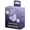 SATISFYER - TONGUE DANCER CLITORAL STIMULATOR WITH VIBRATION AND PULSATIONS LILAC