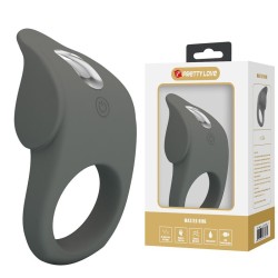 PRETTY LOVE - RECHARGEABLE FLEXIBLE SILICONE VIBRATING RING