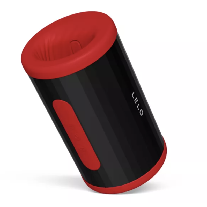 LELO - F2S DOUBLE SONIC MALE STROKER WITH DUAL SONIC STIMULATION RED