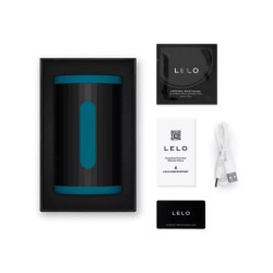 LELO - F2S DOUBLE SONIC MALE STROKER WITH DUAL SONIC STIMULATION TEAL