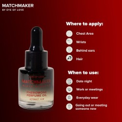 EYE OF LOVE - MATCHMAKER BLACK DIAMOND PHEROMONE PERFUME OIL 20 ML