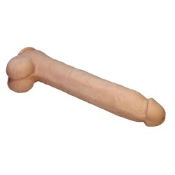 PRETTY LOVE - DANY FLEXIBLE REALISTIC DILDO WITH SUCTION CUP 36 CM -Ø- 5.6 CM