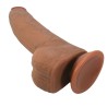 PRETTY LOVE - EVANDER FLEXIBLE REALISTIC DILDO WITH SUCTION CUP 23 CM -Ø- 4.9 CM