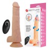 PRETTY LOVE - MILES THRUSTING  ROTATING VIBRATING DILDO REMOTE CONTROL 23.5 CM Ø 4.8 CM NATURAL