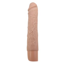 PRETTY LOVE - KESSLER REALISTIC VIBRATING DILDO WITH 10 VIBRATION MODES AND 10 THROWS, 22 CM NATURAL