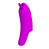 PRETTY LOVE - PETERSON HONEY FINGER RECHARGEABLE FINGER VIBRATOR PURPLE