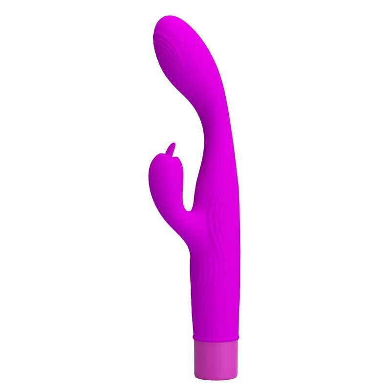 PRETTY LOVE - JENE DUAL STIMULATION G-SPOT AND CLITORAL VIBRATOR PURPLE