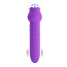 PRETTY LOVE - DANNELL RECHARGEABLE ORAL AND CLITORAL STIMULATOR VIBRATOR PURPLE