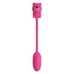 PRETTY LOVE - OLSON RECHARGEABLE BULLET VIBRATOR WITH WIRED CONTROLLER PINK