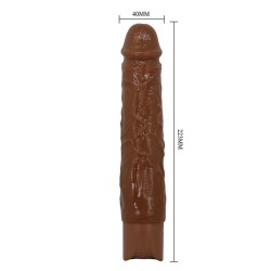 PRETTY LOVE - OWEN REALISTIC VIBRATOR 22.5 CM Ø 4.5 CM BROWN
