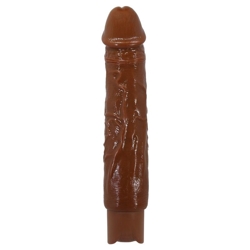 PRETTY LOVE - DUKE REALISTIC VIBRATOR 23.5 CM Ø 4.8 CM BROWN