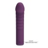 PRETTY LOVE - RYLAND RECHARGEABLE VIBRATOR 10 FUNCTIONS PURPLE