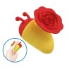 PRETTY LOVE - LITTLE BEE RECHARGEABLE CLITORAL STIMULATOR 7 MODES RED/YELLOW
