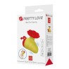 PRETTY LOVE - LITTLE BEE RECHARGEABLE CLITORAL STIMULATOR 7 MODES RED/YELLOW