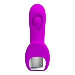 PRETTY LOVE - BAUER RECHARGEABLE PROSTATE MASSAGER 12 MODES PURPLE