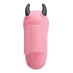 PRETTY LOVE - MAGIC DEVIL RECHARGEABLE FINGER STIMULATOR PINK