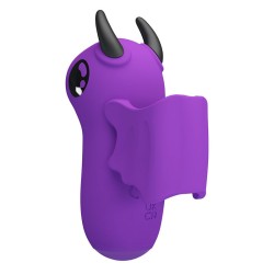 PRETTY LOVE - MAGIC DEVIL PURPLE RECHARGEABLE FINGER STIMULATOR