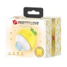 PRETTY LOVE - RECHARGEABLE SUCTION AND THRUSTING CLITORAL STIMULATOR YELLOW