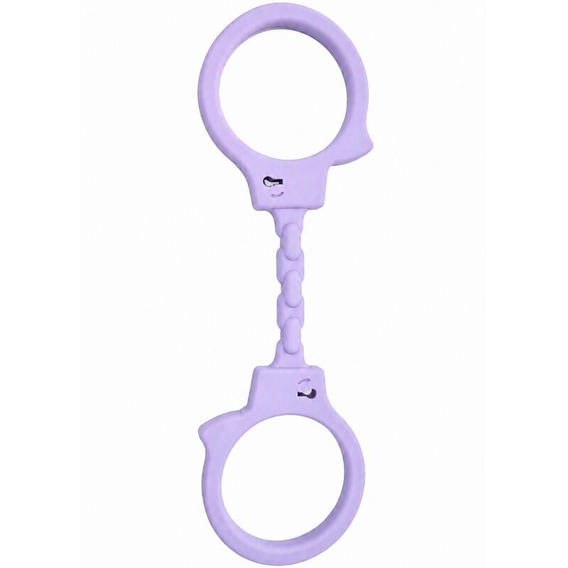 DIABLO PICANTE - SILICONE HANDCUFFS MAUVE