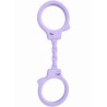 DIABLO PICANTE - SILICONE HANDCUFFS MAUVE