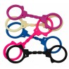 DIABLO PICANTE - SILICONE HANDCUFFS MAUVE