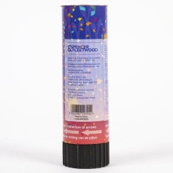 SPENCER  FLEETWOOD - SPERM SHAPED CONFETTI PARTY POPPER 15 CM  1 UNIT