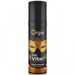 ORGIE - DUAL VIBE! SEX ON THE BEACH KISSABLE LIQUID VIBRATOR 15 ML