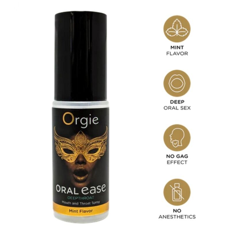ORGIE - ORAL EASE MOUTH AND THROAT SPRAY MINT 50 ML