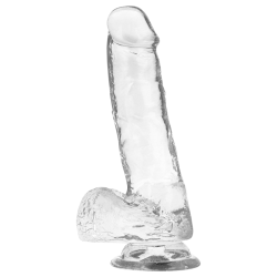 X RAY - ARNÉS + DILDO REALISTA TRANSPARENTE 18.5 CM -O- 3.8 CM