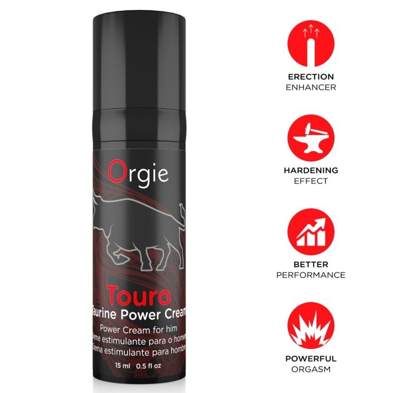 ORGIE - TOURO ERECTION ENHANCER CREAM 15 ML
