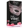 ORGIE - DUAL VIBE! STRAWBERRY GIN AND TONIC KISSABLE LIQUID VIBRATOR 15 ML