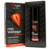 ORGIE - HIGH VOLTAGE STRAWBERRY EXTRA STRONG KISSABLE LIQUID VIBRATOR 15 ML
