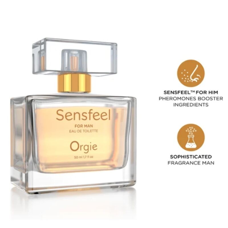 ORGIE - SENSFEEL FOR MAN PHEROMONE BOOSTER EAU DE TOILETTE 50 ML