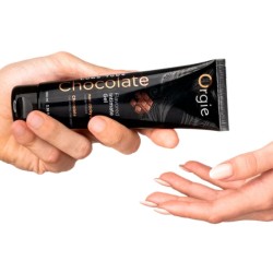 ORGIE - LUBE TUBE CHOCOLATE KISSABLE WATER-BASED INTIMATE GEL 100 ML