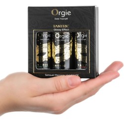 ORGIE - TANTRIC MINI SIZE COLLECTION SENSUAL MASSAGE OILS 3 X 30 ML