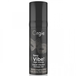 ORGIE - SEXY VIBE! HIGH VOLTAGE EXTRA STRONG LIQUID VIBRATOR 15 ML