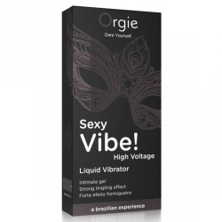 ORGIE - SEXY VIBE! HIGH VOLTAGE EXTRA STRONG LIQUID VIBRATOR 15 ML