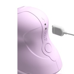 FANTASY FOR HER - VELOURA TOUCH PLEASURE PUMP INTIMATE PUMP WITH SUCTION AND VIBRATION PURPLE