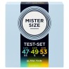 MISTER SIZE - PACK SAMPLE CONDOM SIZE 47-49-53 MM (3 UNITS)