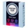 MISTER SIZE - SAMPLE PACK CONDOMS SIZE 60-64-69 MM (3 UNITS)