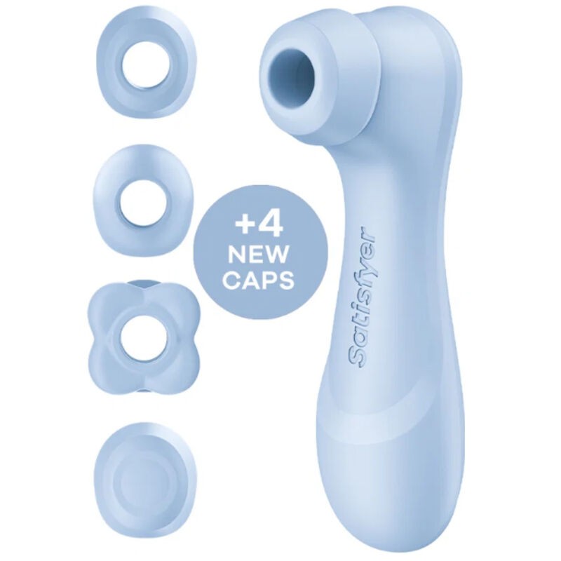 SATISFYER - PRO 2 GENERATION 4 CLITORAL STIMULATOR SERENE BLUE