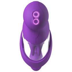 FANTASY FOR HER - VELOURA TOUCH G-SPOT PLEASURE PUMP PURPLE G-SPOT INTIMATE PUMP