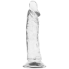 X RAY - ARNÉS + DILDO TRANSPARENTE 19 CM -O- 4 CM