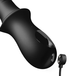 ANAL FANTASY ELITE - PLEASURE WAVE RECHARGEABLE BLACK ANAL MASSAGER