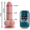 ROCKARMY - ARNES + DUAL DENSITY PANZER DILDO REALISTA 17 CM -O- 4.46 CM